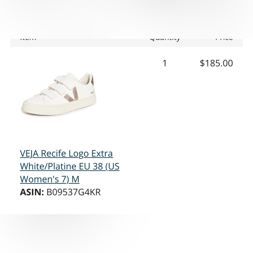 veja recife sneaker